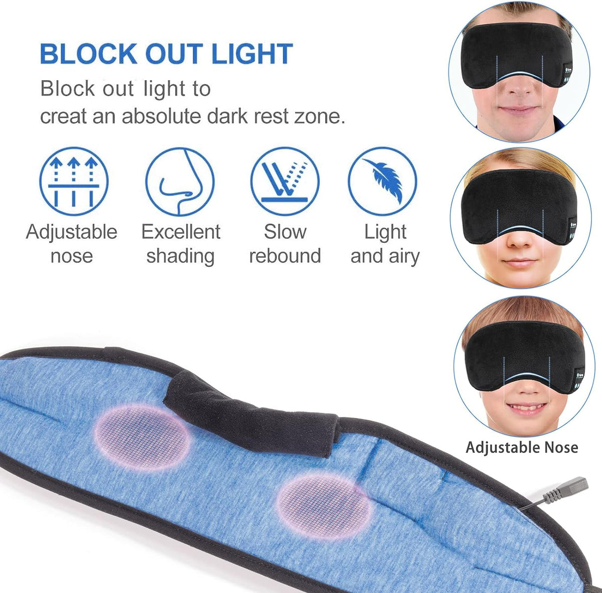 Balaca Bluetooth Antifaz Para Dormir