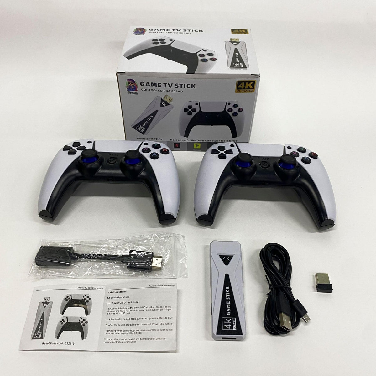 Game TV Stick 4K Consola De Videojuego T
