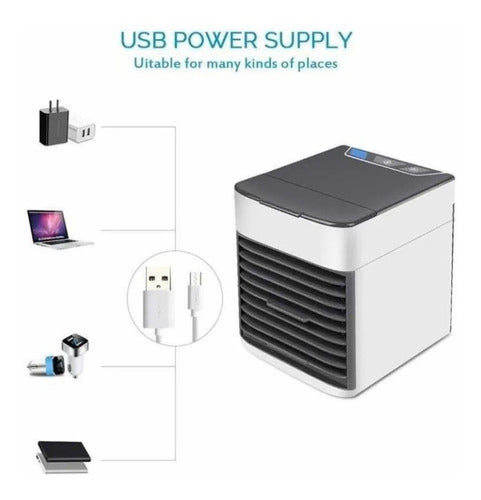 Aire Acondicionado Humidificador luz led