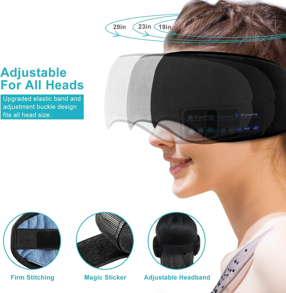 Balaca Bluetooth Antifaz Para Dormir